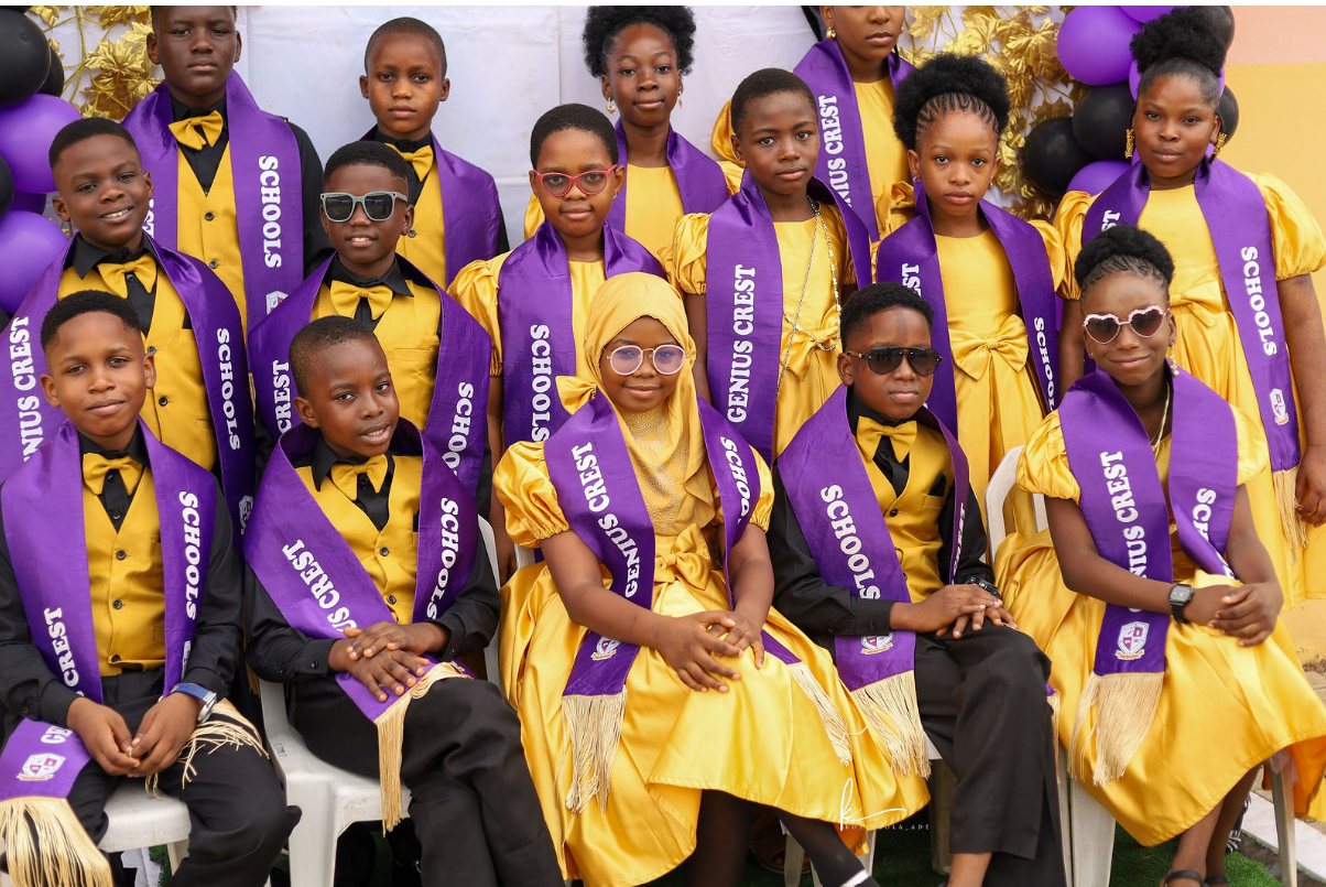 Graduation group portrait
