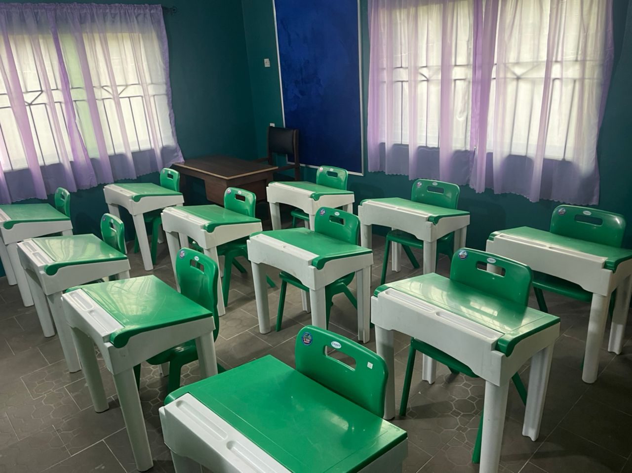 Pre-School 1 classroom