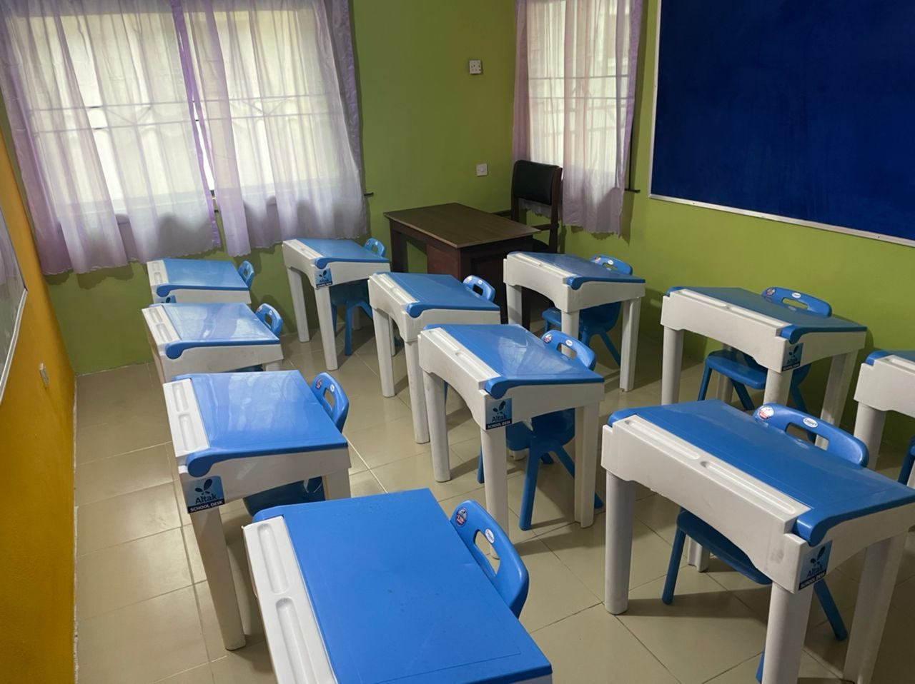 Reception classroom